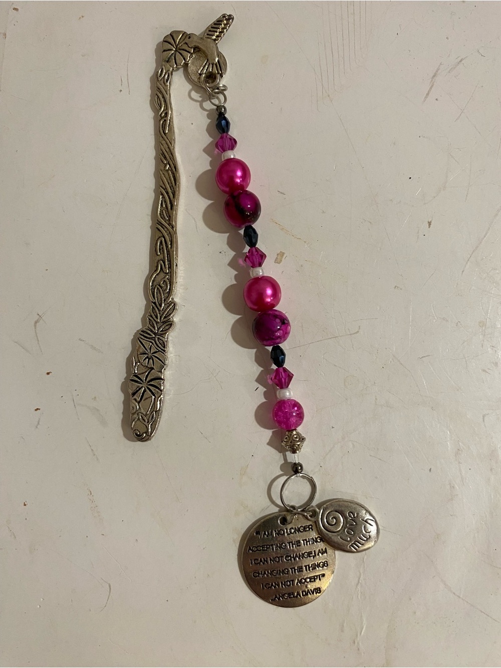 Humming Bird Stainless Steel BookMark (RR)